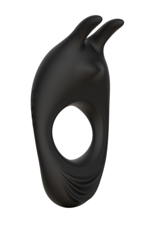 Wibrujący pierścień erekcyjny z dwoma silnikami - diabełek