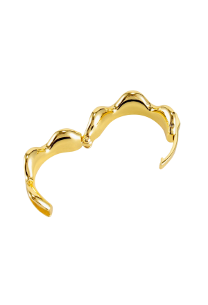 Metalowy pierścień na żołądź w kształcie korony