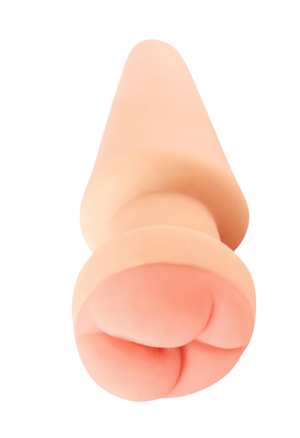 Duży korek analny + nakładka masturbatora 2 w 1