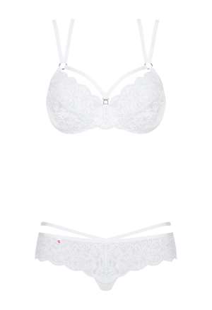 Delikatna, biała bielizna damska