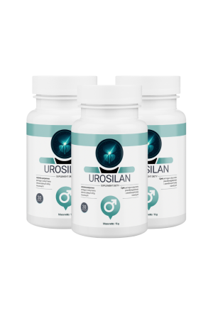 3x Urosilan - suplement diety wspierający zdrowie prostaty i układu moczowego 30 kaps