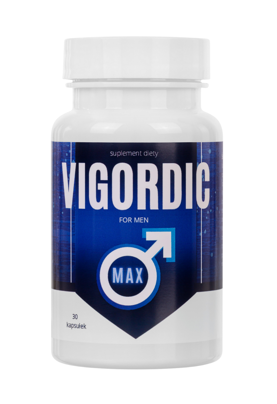 Vigordic Max - kapsułki na potencje i zwiększenie długości penisa, 30 sztuk