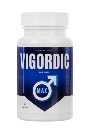 Vigordic Max - kapsułki na potencje i zwiększenie długości penisa, 30 sztuk