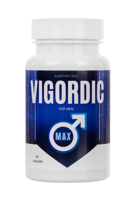 Vigordic Max - kapsułki na potencje i zwiększenie długości penisa, 30 sztuk