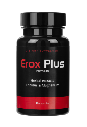 Erox Plus - silny środek na poprawę potencji i erekcji, 30 sztuk