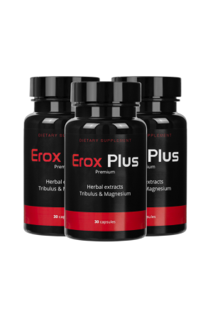 3xErox Plus - silny środek na poprawę potencji i erekcji, 30 sztuk