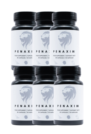6x Penaxim - na silną potencję, erekcję, wzwody, libido i powiększenie