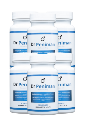 6x Dr Peniman - silny środek na poprawę sprawności seksualnej, 30 sztuk
