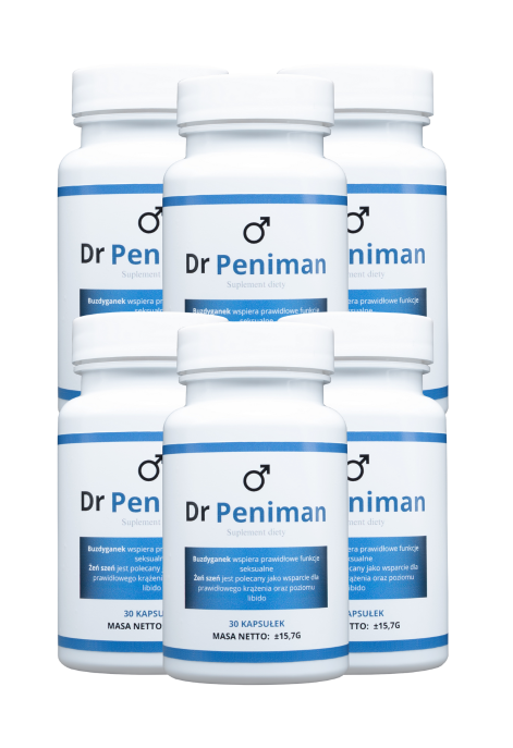 6x Dr Peniman - silny środek na poprawę sprawności seksualnej, 30 sztuk
