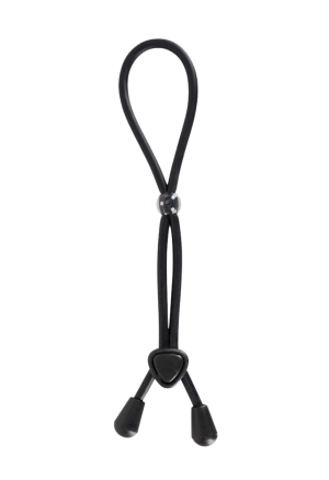 Podwójny pierścień na penisa i jądra z możliwością regulacji