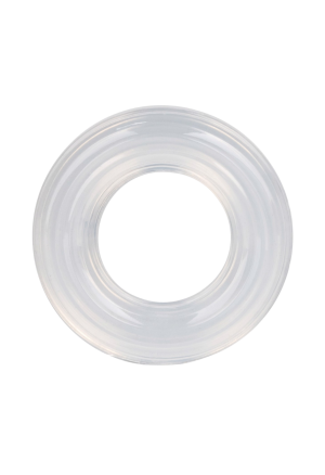 Elastyczny, duży pierścień erekcyjny na penisa lub jądra