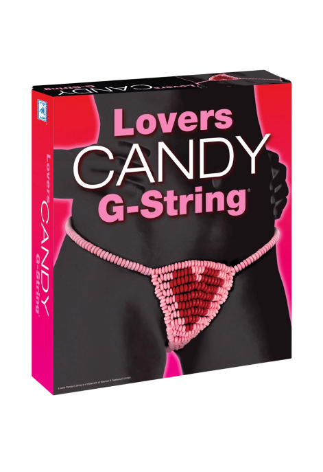 Cukierkowe, jadalne stringi dla kobiet - rozm. uniwersalny