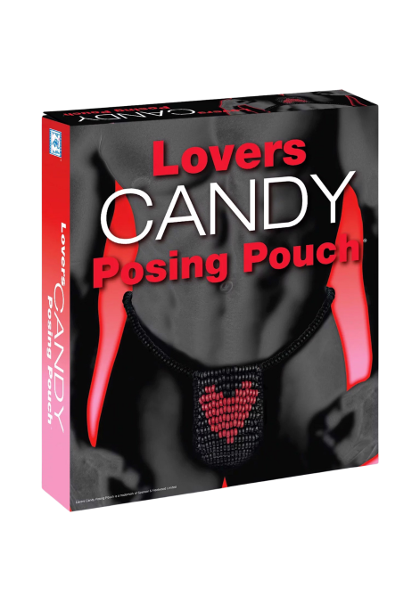 Cukierkowe, jadalne stringi dla mężczyzn - rozm. uniwersalny