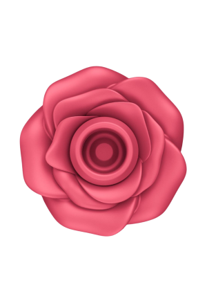 Stymulator łechtaczki w kształcie róży z falą ciśnieniową