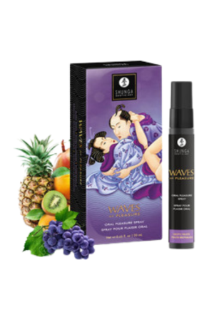 Stymulujący spray o smaku owoców egzotycznych