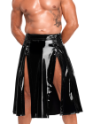 Męska spódnica - gladiatorka o lustrzanym połysku