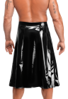 Męska spódnica - gladiatorka o lustrzanym połysku