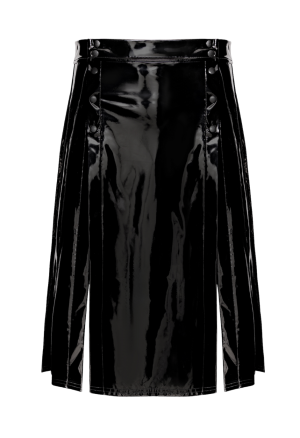 Męska spódnica - gladiatorka o lustrzanym połysku