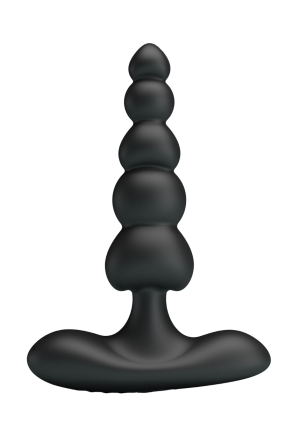 Wibrujące koraliki analne z funkcją wypełnienia