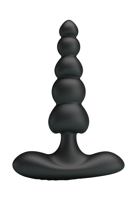 Wibrujące koraliki analne z funkcją wypełnienia