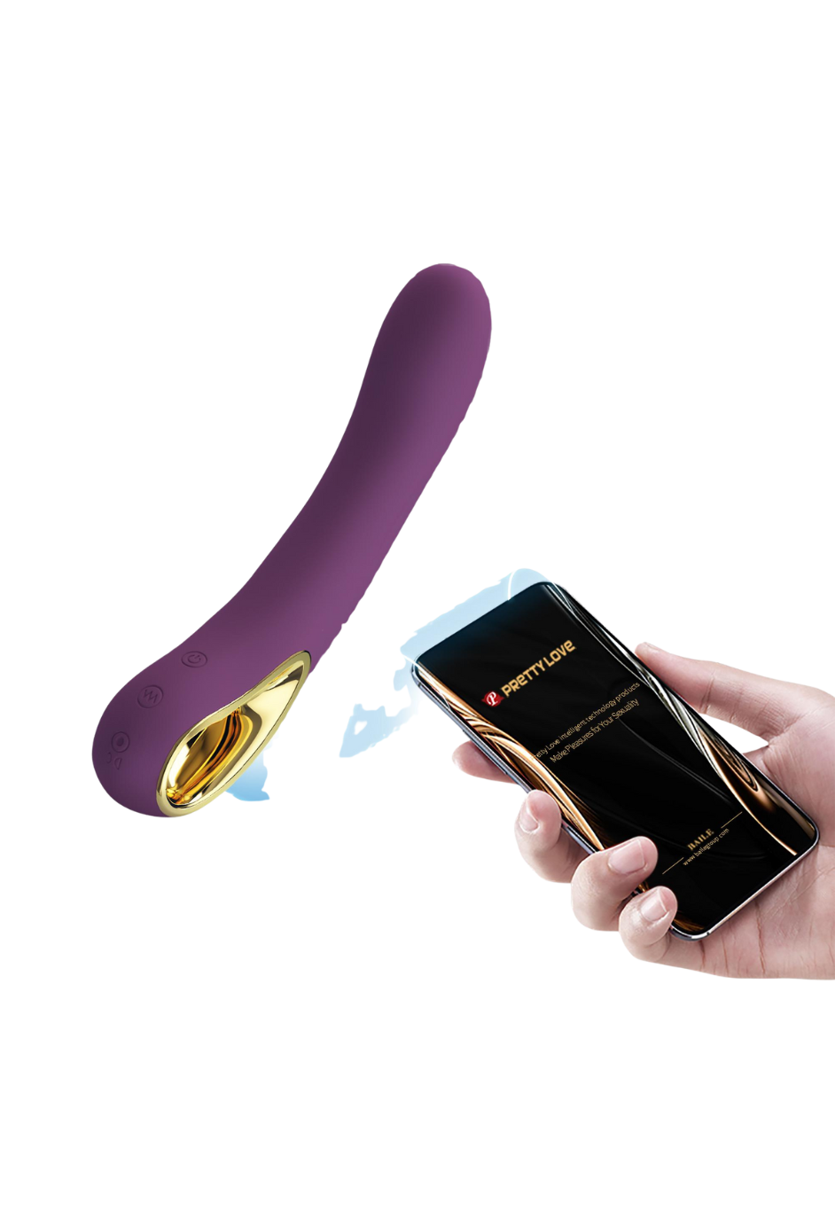 Wibrator punktowy sterowany aplikacją mobilną