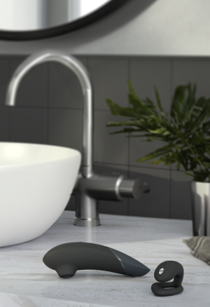 Stymulator zewnętrzny z zasysaniem i wibrator dla Par