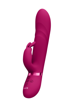 Zaawansowany, potrójny wibrator z 3 silnikami i różnymi kombinacjami stymulacji