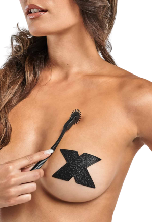 Metalowe kółko z kolcami do stymulacji zmysłowej