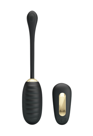 Silikonowe, wibrujące jajko sterowane pilotem