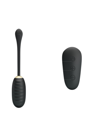 Silikonowe, wibrujące jajko sterowane pilotem