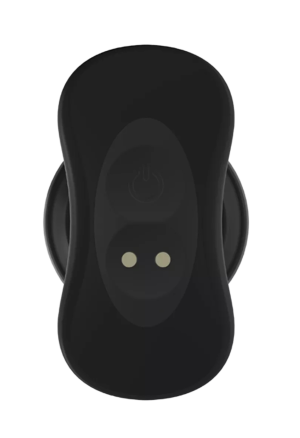 Wibrujący, silikonowy korek analny sterowany pilotem - rozmiar M