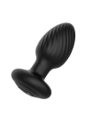 Rotujący i wibrujący korek analny z pilotem - rozmiar M