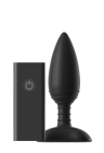 Wibrujący, silikonowy korek analny sterowany pilotem - rozmiar M