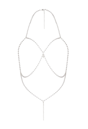 Odważny, otwarty biustonosz biżuteryjny w rozmiarze uniwersalnym