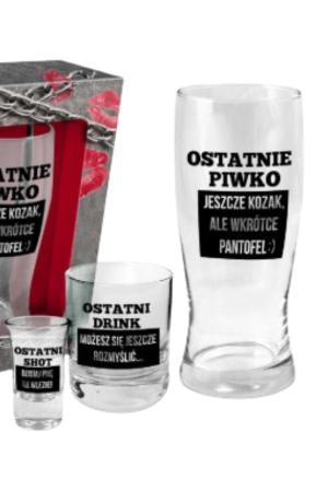 Niezbędnik kawalerski - zestaw gadżetów w czarnej kolorystyce