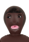 Dmuchana, czarnoskóra lalka, Murzynka - lala miłości African Queen