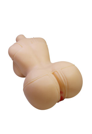 Duży masturbator z dwoma tunelami do stymulacji