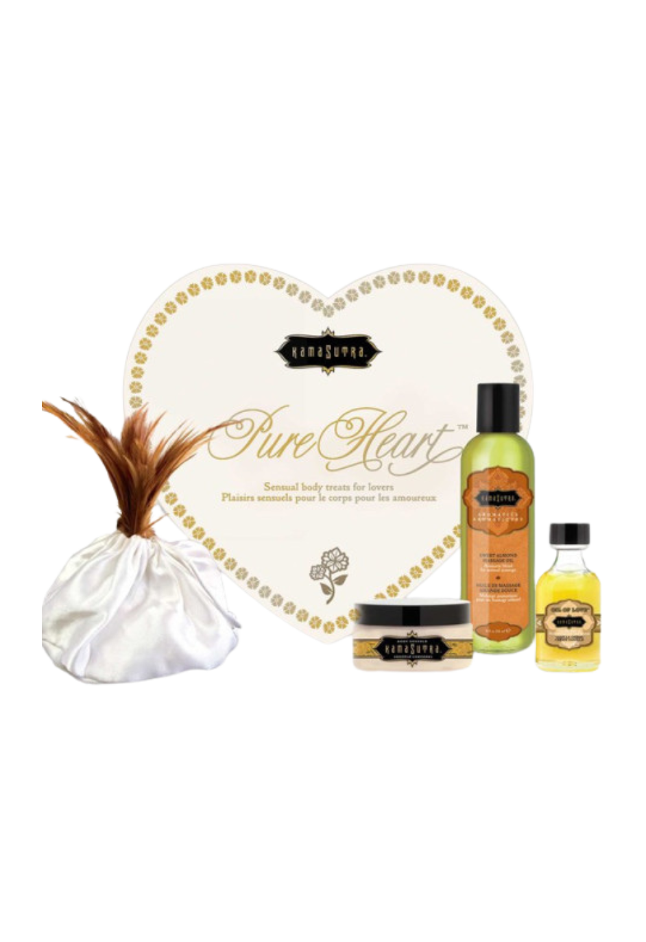 Zestaw prezentowy z akcesoriami do masażu Kama Sutra