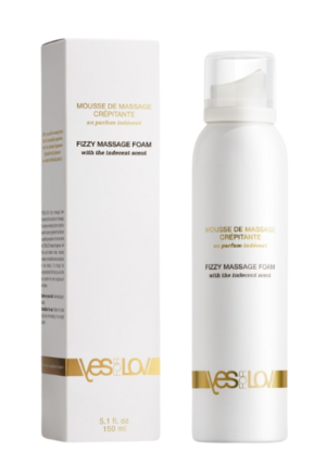 Olejek do masażu w formie pianki