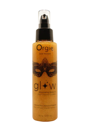 Olśniewający olejek z połyskującymi drobinkami