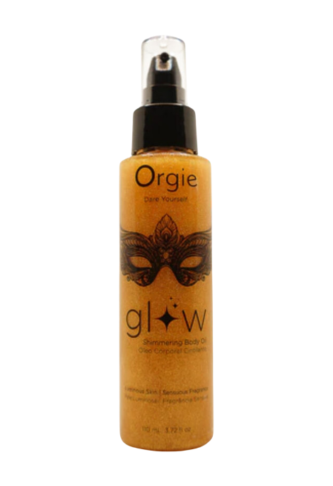 Olśniewający olejek z połyskującymi drobinkami