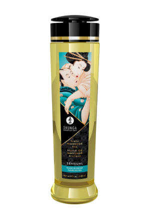 Olejek wegański  do masażu o zapachu kwiatowym