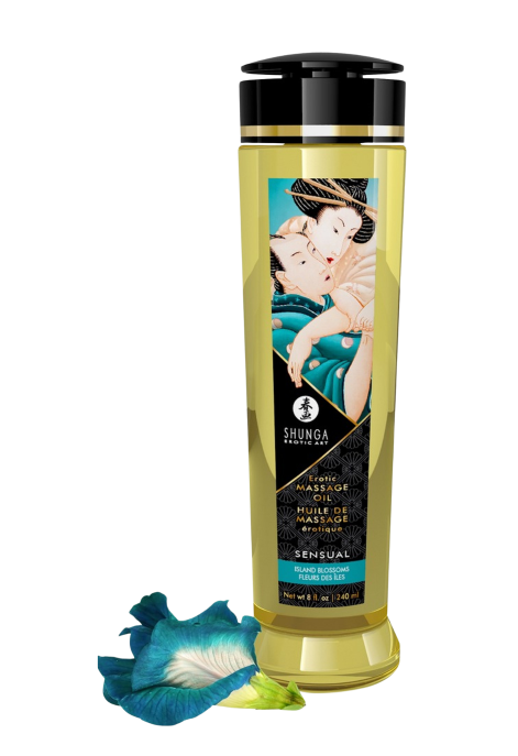 Olejek wegański  do masażu o zapachu kwiatowym