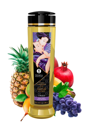 Olejek do masażu o wegańskim składzie - owoce tropikalne