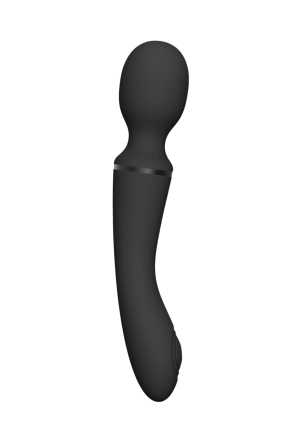 Dwustronna różdżka do masażu – podwójna moc, pulsujące fale i 4 wymienne nakładki