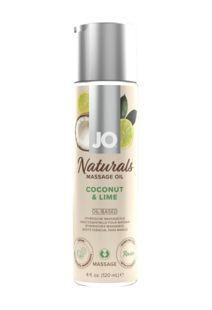 Naturalny, kokosowo-limonkowy olejek do masażu, 120 ml