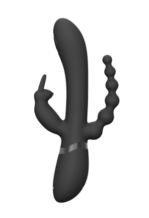 Trójstrefowy wibrator potrójnej stymulacji – punkt G, łechtaczka i stymulacja analna