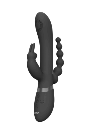 Trójstrefowy wibrator potrójnej stymulacji – punkt G, łechtaczka i stymulacja analna