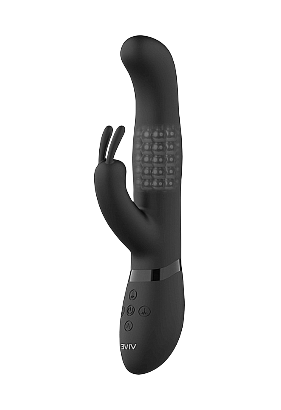 Trójfunkcyjny wibrator królik z obrotowymi kulkami  – potrójna stymulacja, 1000 kombinacji doznań