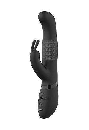 Trójfunkcyjny wibrator królik z obrotowymi kulkami  – potrójna stymulacja, 1000 kombinacji doznań